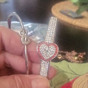 2 Beautiful Stainless Steel Bracelets